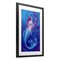 Stupell Industries Jewel Bedecked Mermaid & Seahorse Framed Print Under Glass, design by Rachel Anderson